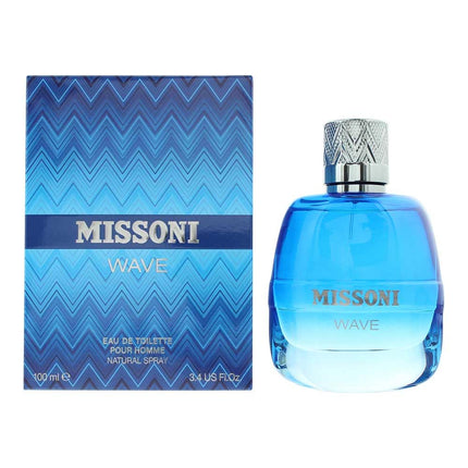 Missoni Wave Eau de Toilette Spray for Men 100 ml