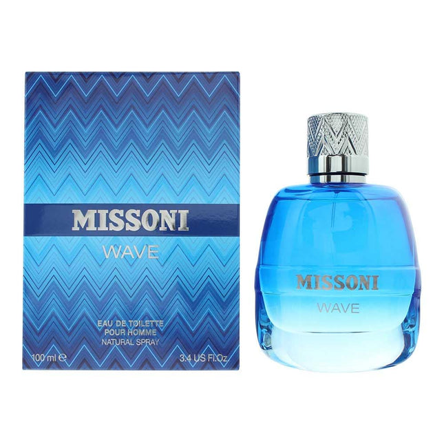Missoni Wave Eau de Toilette Spray for Men 100 ml