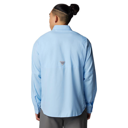Columbia Men's Tamiami 2 Long Sleeve Shirt, Long Sleeve Shirt, Sail, L Blue