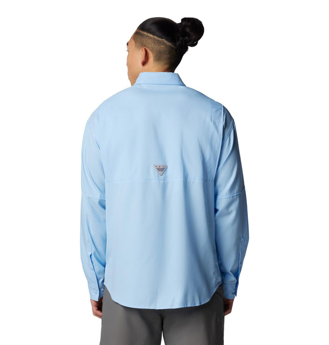 Columbia Men's Tamiami 2 Long Sleeve Shirt, Long Sleeve Shirt, Sail, L Blue