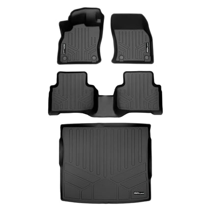 Juego de alfombrillas y revestimiento de carga SMARTLINER negros a medida para Audi Q3 2019-2020