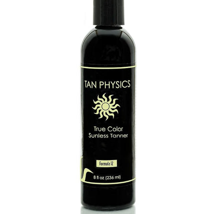 Tan Physics True Colour Sunless Tanner 240ml with 5 FREE pairs of application gloves