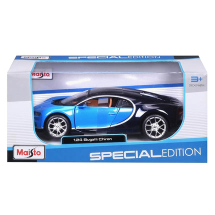 Maisto 1:24 Special Edition Bugatti Chiron - Blue