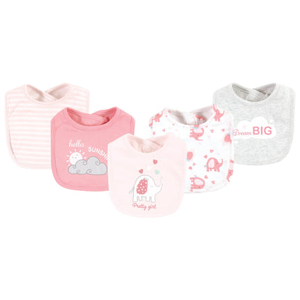Luvable Friends Baby Boy Set, Girl Basic Elephant, 0-6 Monate