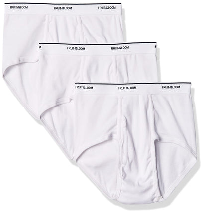Fruit of the Loom Mens Brief (Pack of 3), White (3