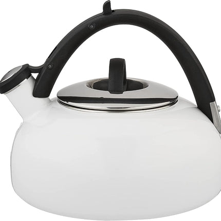 CUISINART CTK-EOS2W Peak Porcelain Enamel on Steel Tea Kettle, White
