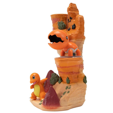 Pokémon Desert Rocks Environment - 6-Inch Multi-Level Display Set with Two 2-inch Battle Figures