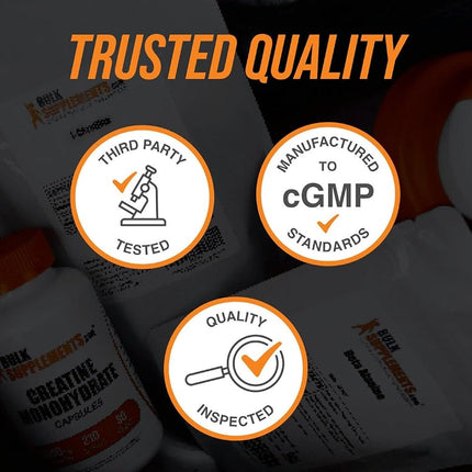 BulkSupplements.com Calcium Carbonate Powder - Calcium Supplement, Calcium 500mg - Calcium Carbonate Food Grade, 1250mg (500mg Calcium) per Serving, 250g (8.8 oz) (Pack of 1)