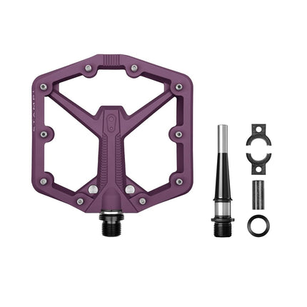 Crankbrothers Stamp 1 Large Gen 2 Pedals One Size, Purple