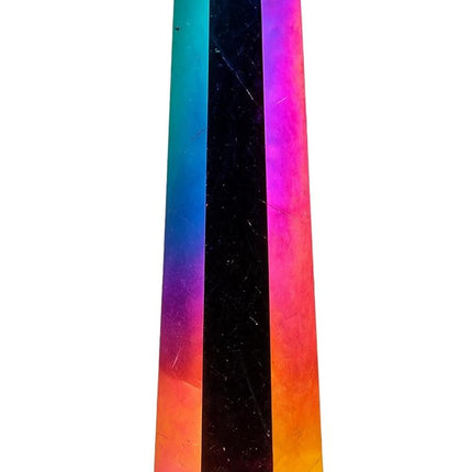 Titanium Aura Quartz Crystal Towers ~ Natural Heal