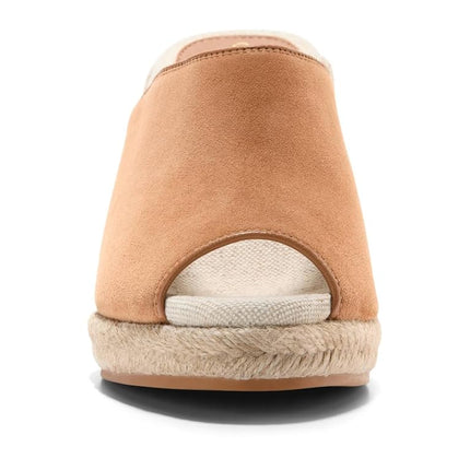 Cole Haan Women's Cloudfeel Southcrest Mule Sandal, Pecan Suede, 7 UK