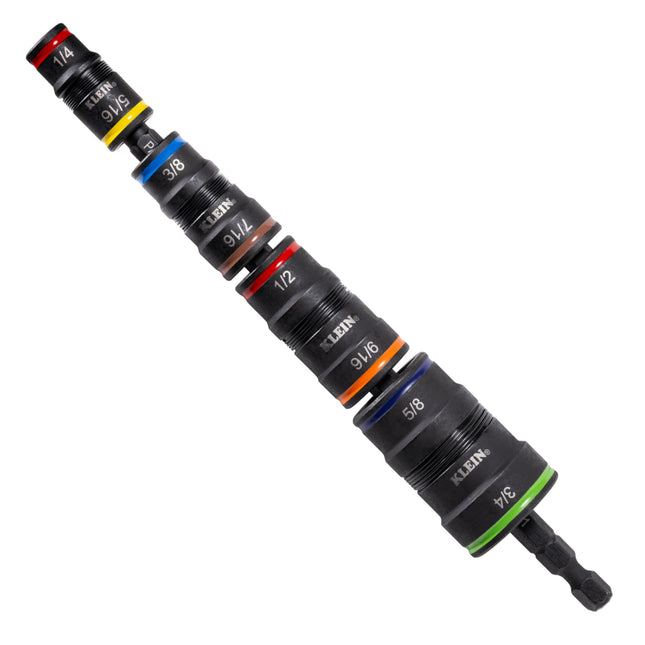 Klein Tools 32934 Impact Driver, 9-in-1 SAE Impact