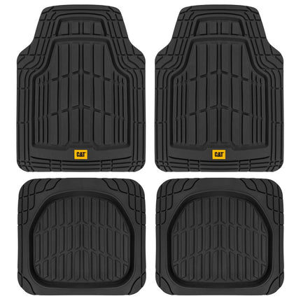 Caterpillar ToughRide Heavy-Duty 4 Piece Rubber Fl