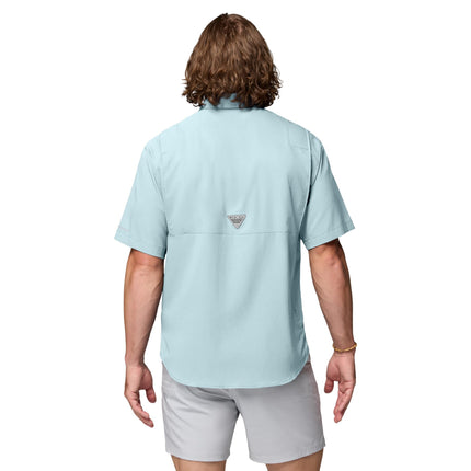 Columbia Men's Tamiami 2 Short Sleeve Shirt, Short Sleeve Shirt, Crushed Blue, XS