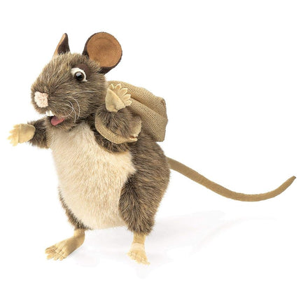 Folkmanis Puppets 2847 Pack Rat Hand Puppet, Brown