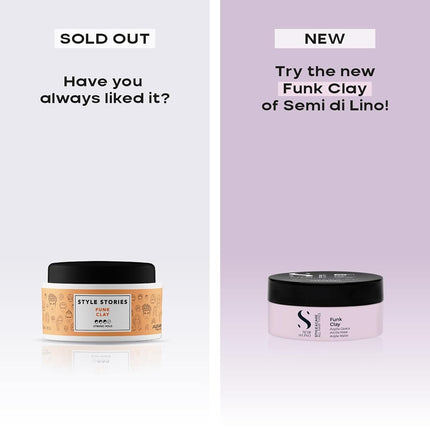 Alfaparf Semi di Lino Funk Clay 90ml