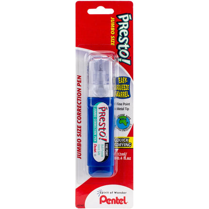 Pentel Presto! Jumbo Correction Pen, Fine Point, M