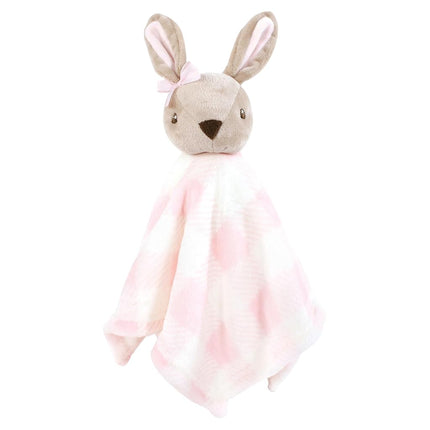 Hudson Baby Unisex Baby Animal Face Security Blanket, Enchanted Forest 3-Pack, One Size