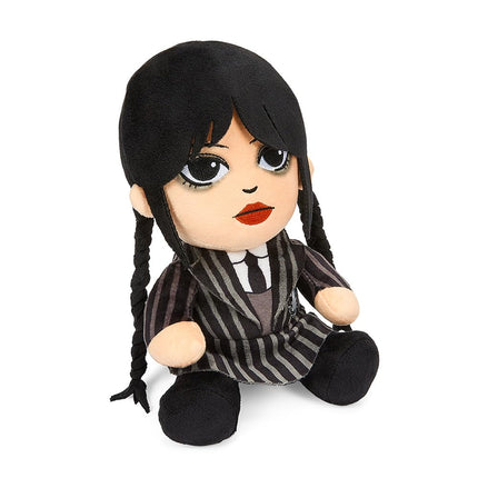 Official Kidrobot Wednesday Addams Phunny Plush, Black Halloween Halloween