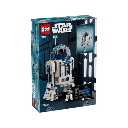 LEGO Star Wars 75379 R2-D2 Building Toy - Play and Display Droid Figure with Rotating Head, Periscope & Tools - incl. a Darth Malak Minifigure - Gift for 10+ Year Old Boys & Adult Fans