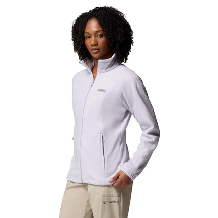 Columbia Women's Benton Springs Full Zip Fleece Jacket, Lavender Pearl, XX-Large