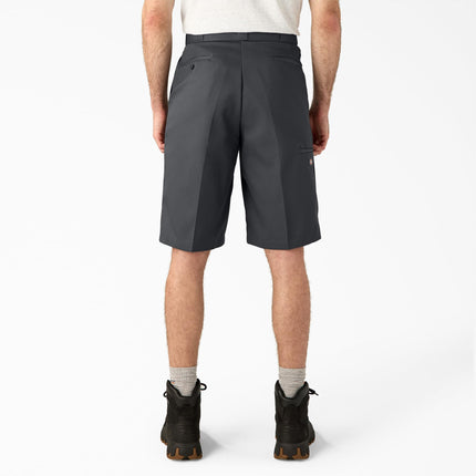 Dickies Men's Big and Tall 13 Inch Loose Fit Multi-Pocket Work Short, Charcoal 48