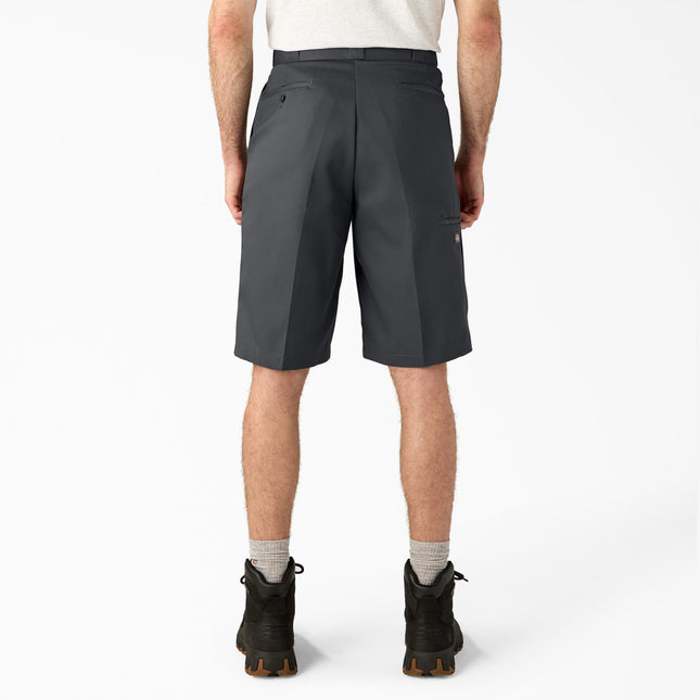 Dickies Men's Big and Tall 13 Inch Loose Fit Multi-Pocket Work Short, Charcoal 48