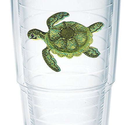 Vaso Tervis 1254383 Sun & Surf con envoltura, 24oz, transparente
