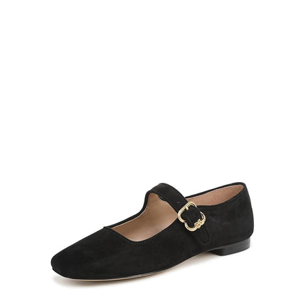 Sam Edelman Women's Michaela Mary Jane Flat Black 