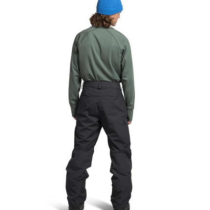Pantalon de ski et snowboard The North Face Freedom pour homme - Imperméable, non isolé, poches cargo, guêtres aux chevilles, gris asphalte-NPF, taille X-Large court