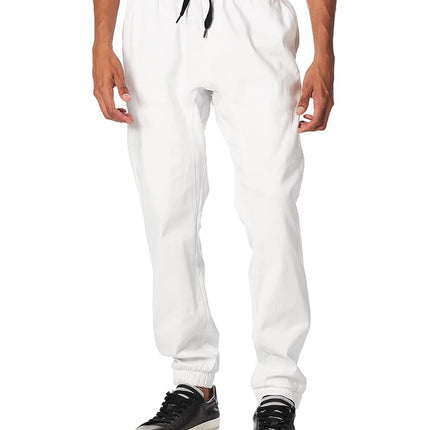 Southpole Men's Basic Stretch Twill Jogger Pants -