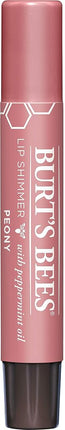 Burt's Bees Peony Lip Shimmer, 100% Natural Origin, Peppermint Oil