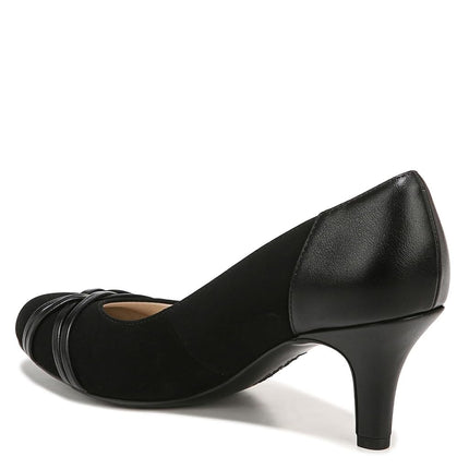 LifeStride Women's Pascal Dress Pump, Black, 6.5