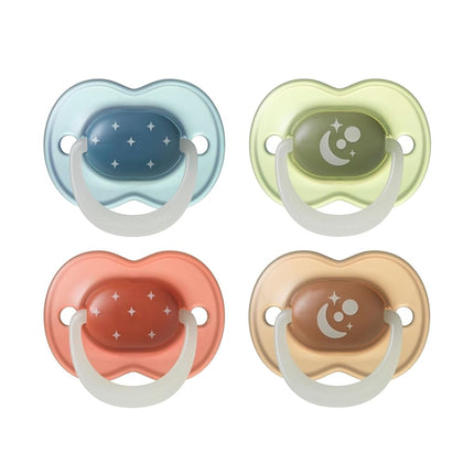 Tommee Tippee NightGlow Dummy Orthodontic 6-18m Pa