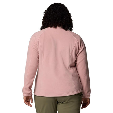 Columbia Benton Springs Women's Fleece Jacket, Pink (Eraser Pink), 2XL