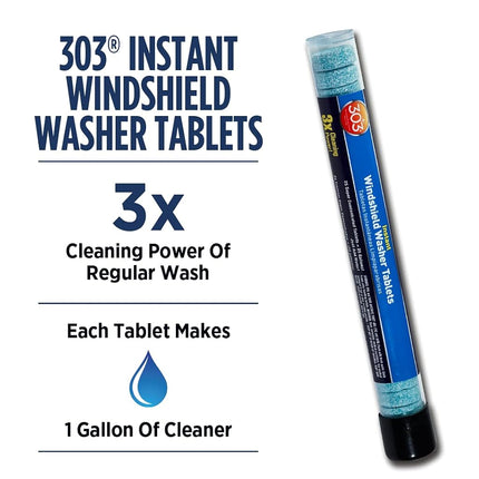303 (230371-25PK) Instant Windshield Washer, 25 Tablet (Pack of 25)