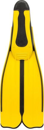 Cressi Rondinella Snorkeling Fins - Yellow, Size 45 - 46