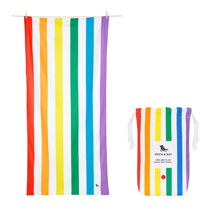 Dock & Bay Beach Towel - Quick Dry, Sand Free - Co