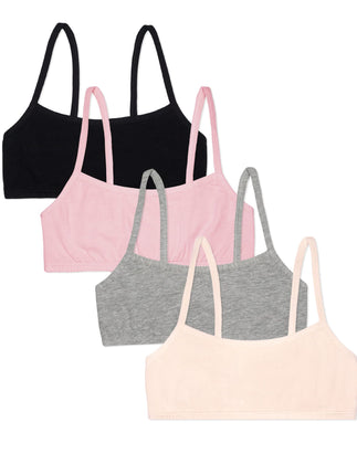 Fruit of the Loom Girls' Spaghetti Strap Sports Br
