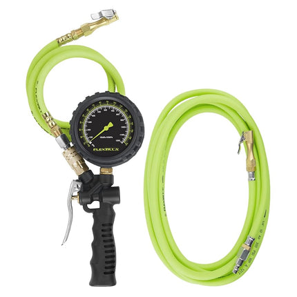 Kit Inflador Flexzilla con Manguera de Conexión Rápida de 0.91 m y 4.57 m, Boquilla de Bloqueo (0-170 PSI) - AL2025FZ-2
