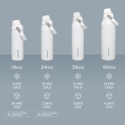 Botella Stanley IceFlow™ de flujo rápido de 16 oz (Tigerlily)