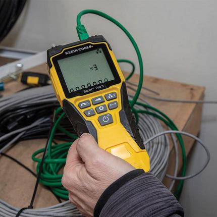 Klein Tools VDV501-219 Cable Tester Remote, Test + Map Remote #9 for Klein Tools Scout Pro 3 Cable Tester