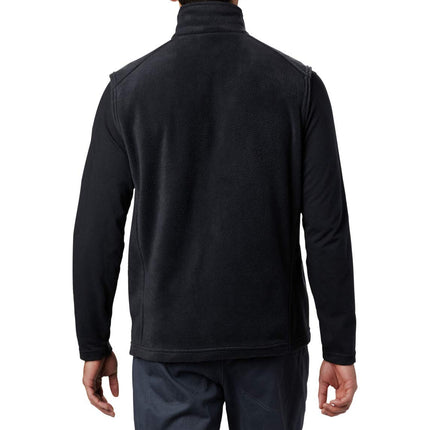 Columbia Chaleco de Forro Polar Steens Mountain para Hombre, Negro, 2X