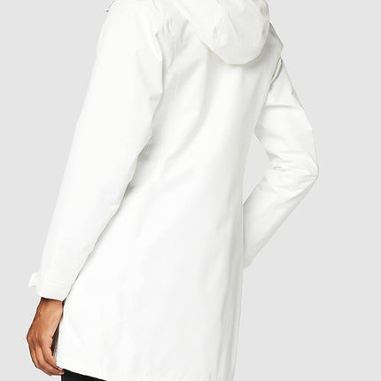 Helly Hansen Women's W Long Belfast Jacket, White, XS