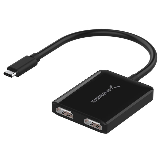 SABRENT HDMI Splitter 1 in 2 Out, 4K@60HZ HDMI to 