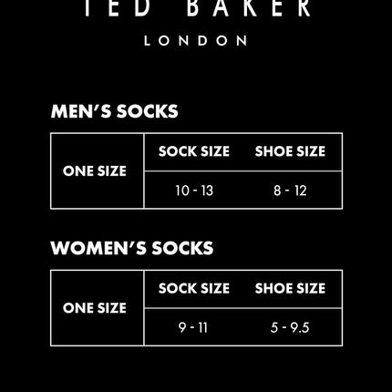 Ted Baker Men's 3 Pack Pattern Crew Dress Socks, Lt Denim Heather/Navy/Cashmere Blue, One Size