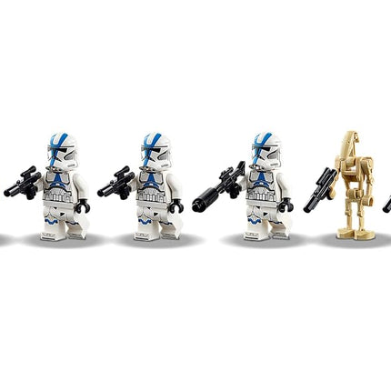 LEGO 75280 Star Wars 501st Legion Clone Troopers;Set for Action-Packed Battles (285 Pieces)