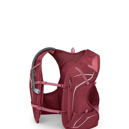 Osprey Dyna 1.5L Chaleco de hidratación para correr para mujer con depósito hidráulico, rosa kakio, grande