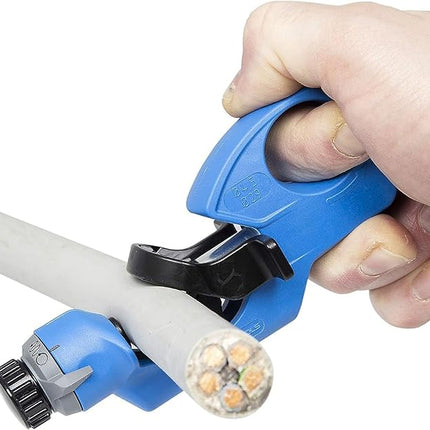 WEICON Cable Stripper No. 4-29 Spiral/Stripping Tool for Spiral Cut/Round Cut/Longitudinal Cut
