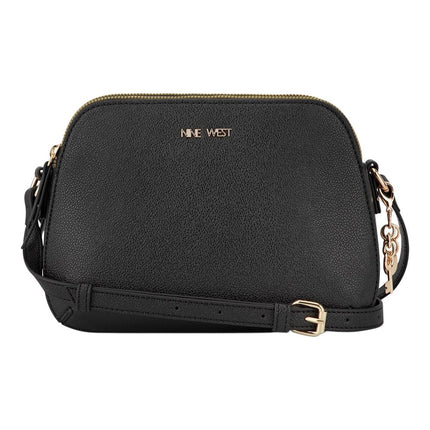 NINE WEST Cibrina Mini Dome Crossbody, Black, Medium